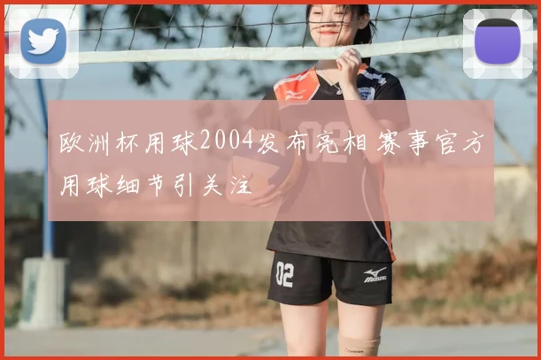 欧洲杯用球2004发布亮相 赛事官方用球细节引关注
